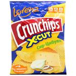 Lorenz Crunchips X-Cut Cheese-Onion Chips 110g
