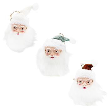 Підвіска Actuel Санта пластик 17 см в асортименті - купити, ціни на Auchan - фото 1