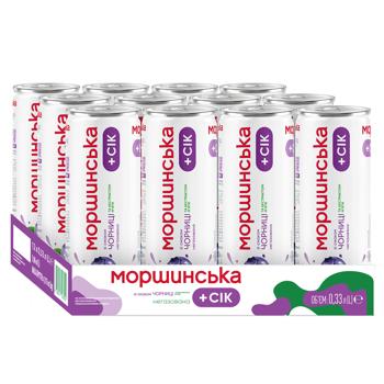 Morshynska Non-Carbonated Drinking Water with Blueberry-Mint Flavor 0.33l - buy, prices for Grono - photo 6
