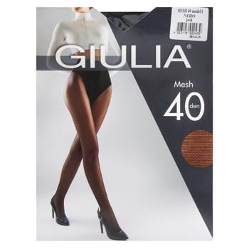 Колготы женские Giulia Mesh 40 Den р.2 Black