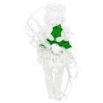 White Nutcracker Decoration 14*5*3cm YE1708W