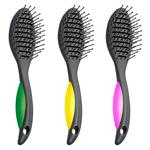 Titania 1338 Massage Hair Brush with Channels