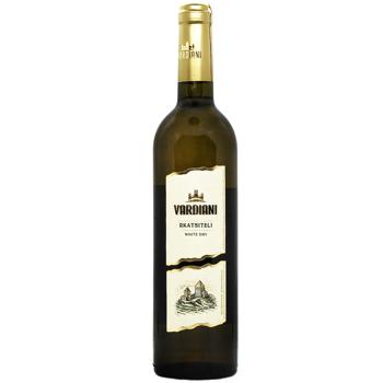 Vardiani Rkaciteli White Dry Wine 9.5-14% 0.75l - buy, prices for Vostorg - photo 1