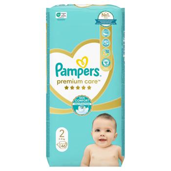 Підгузки Pampers Premium Care Mini 2 4-8кг 46шт - купити, ціни на METRO - фото 3