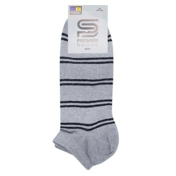 Носки Premier Socks Эконом мужские короткие р.29 полоска - купить, цены на NOVUS - фото 1