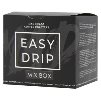 Кава Madheads Coffee Roasters Easy Drip Mix Box в дріп-пакетах 10шт - купити, ціни на WINETIME - фото 1