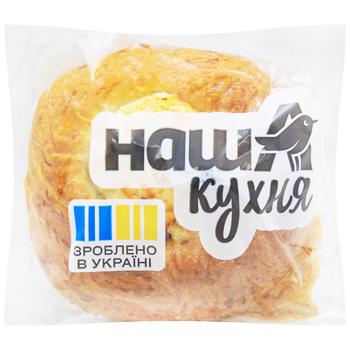 Булка Auchan Ватрушка с творогом 100г