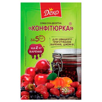 Суміш суха десертна Деко Конфітюрка 20г