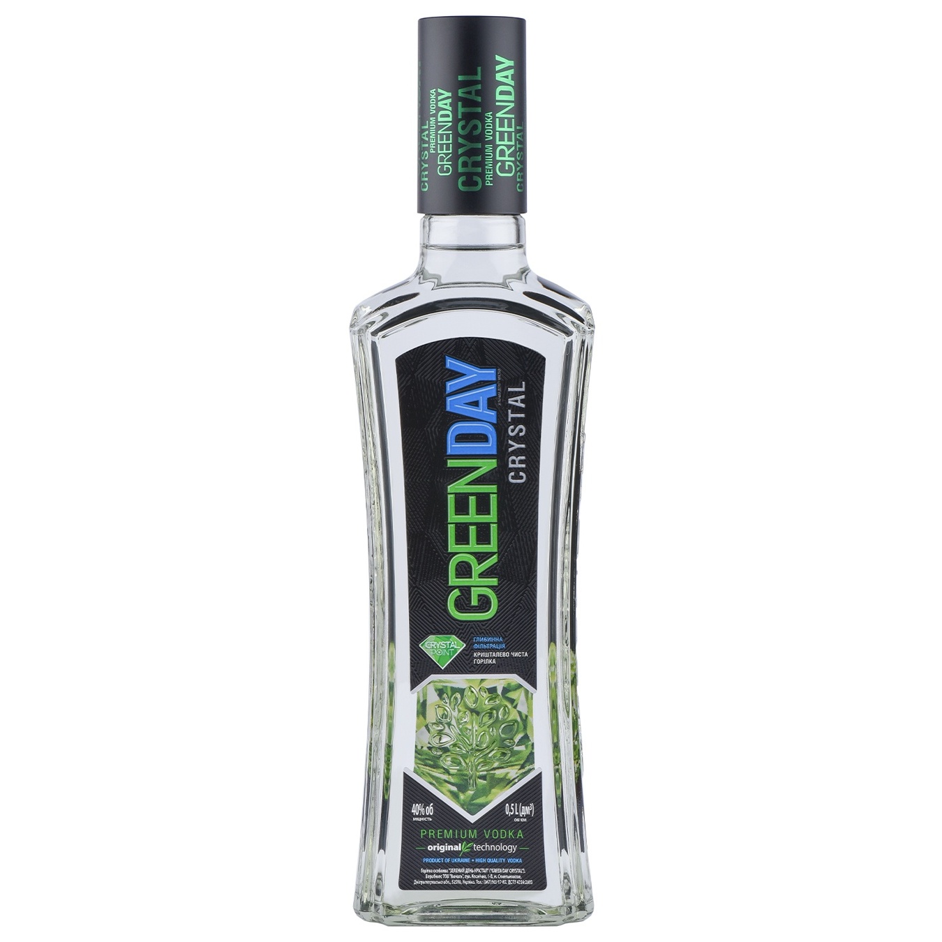 

Водка Green Day Crystal Премиум 40% 0,5л