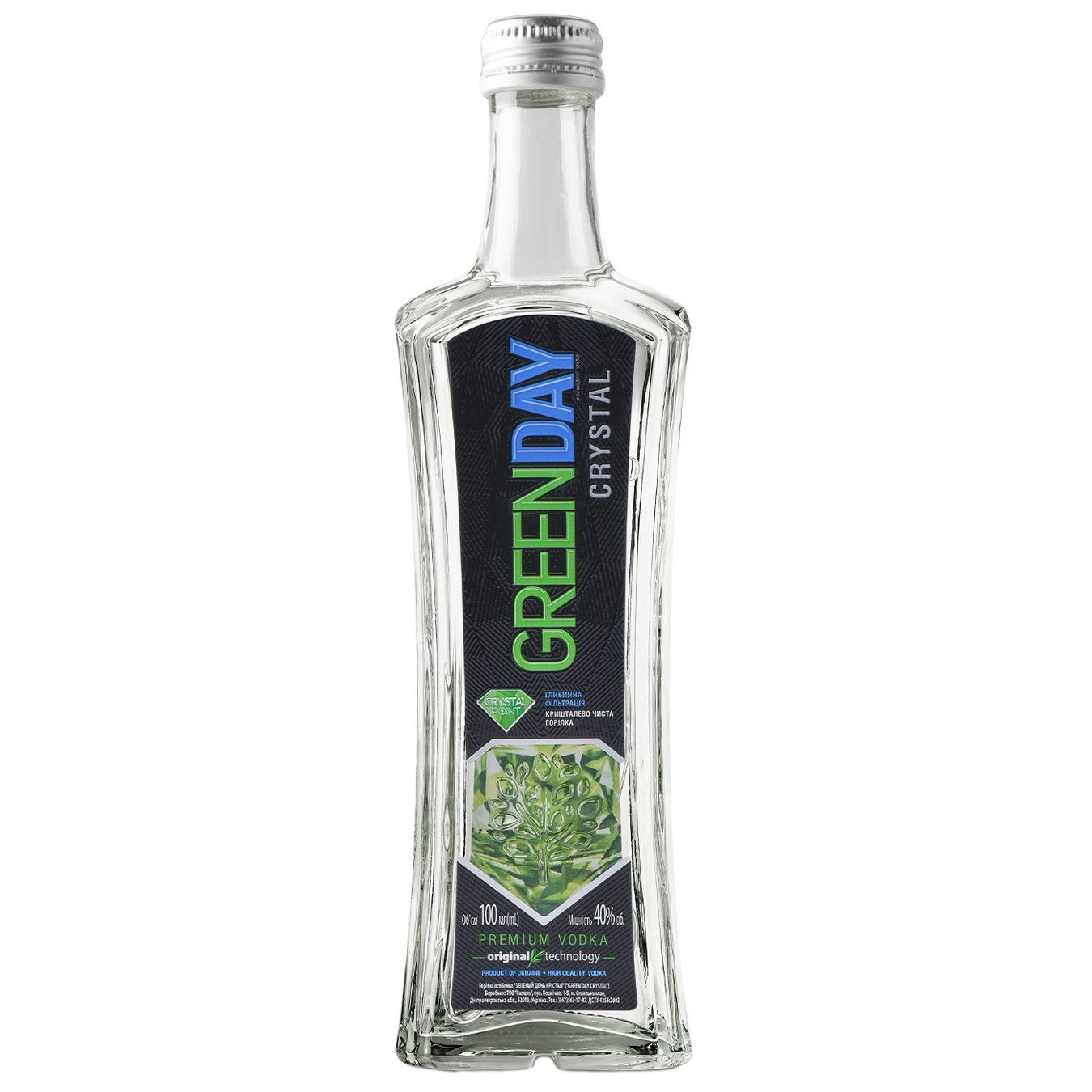 

Водка Green Day Crystal Премиум 40% 0,7л