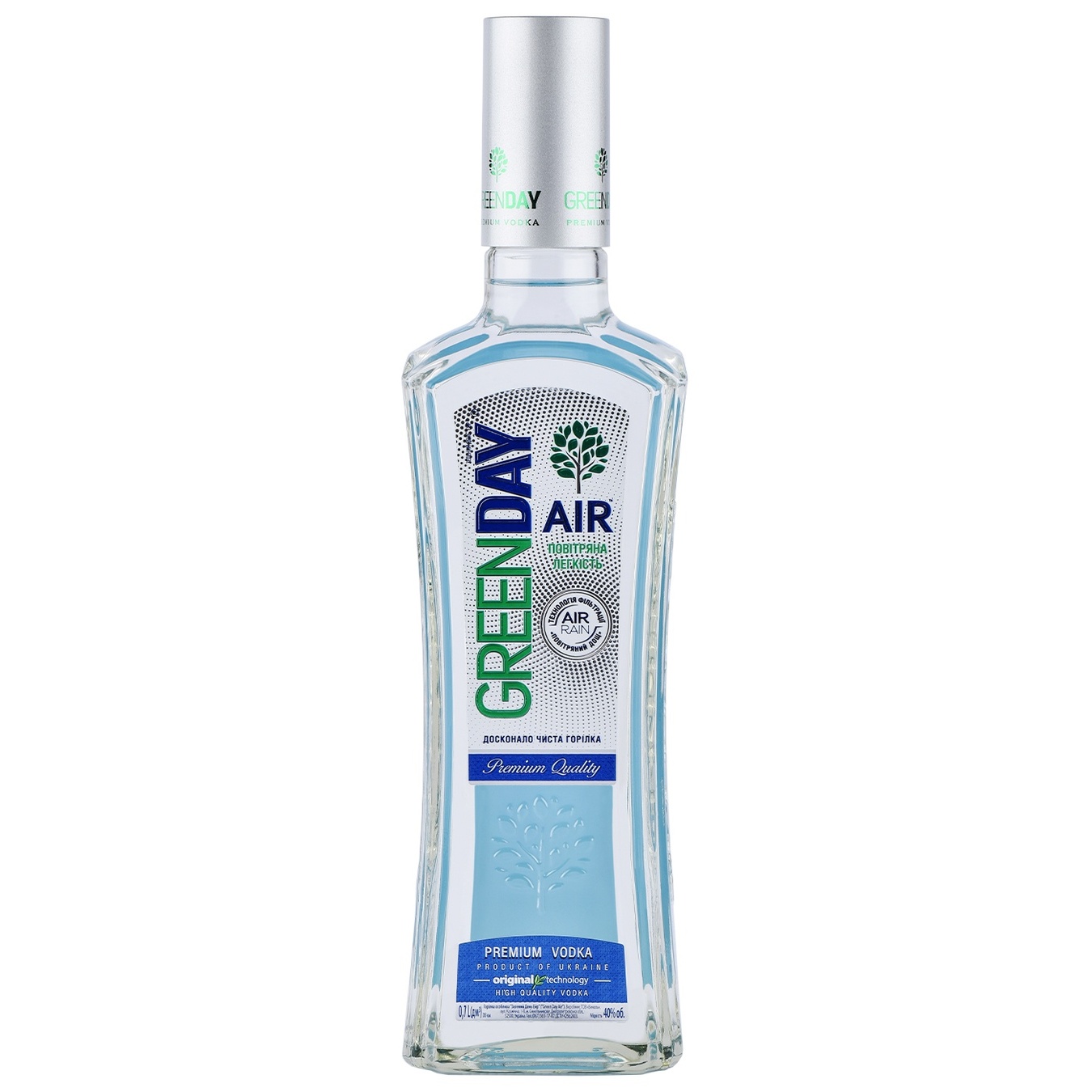 

Водка Green Day Air 40% 0,7л