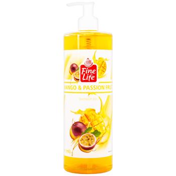 Fine Life Mango & Passion Fruit Shower Gel 750ml