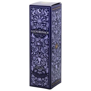 Віскі Glendronach Ode To The Dark 50,8% 0,7л - купити, ціни на AlcoHub - фото 2