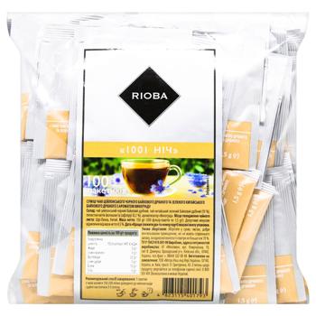 Rioba 1001 Night Black and Green Tea 1.5g*100pcs - buy, prices for - photo 1