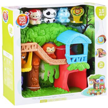 One Two Fun Zoo Game Set 14pcs