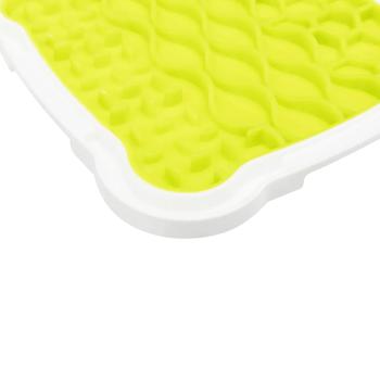 Trixie Lick and Snack Bowl-Mat for Slow Feeding 20x20cm Light Green - buy, prices for MasterZoo - photo 4