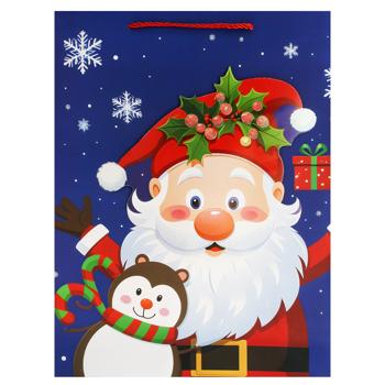 Пакет подарочный Greenwich 40х30х12см в ассортименте - купить, цены на NOVUS - фото 5