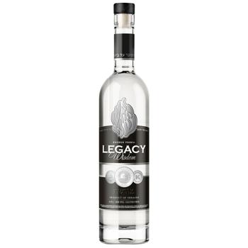 Водка Legacy Мудрость 40% 0,5л - купить, цены на Чудо Маркет - фото 1