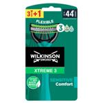 Станок Wilkinson Sword Xtreme3 Sensitive одноразовый 3+1шт
