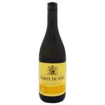 Вино Comte Du Vals Blanc белое полусладкое 10,5% 0,75л