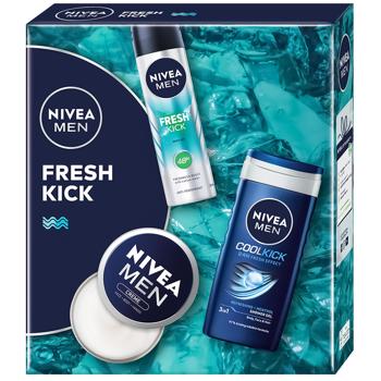 Набор подарочный Nivea Men Fresh Kick - купить, цены на МегаМаркет - фото 1