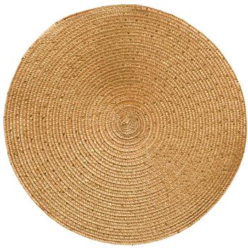 Decoris Gold Woven Round Placemat 38cm