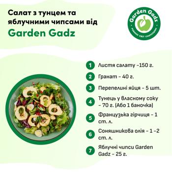 Чипсы Gadz яблочные оригинальные 40г - купить, цены на МегаМаркет - фото 3