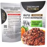 Консерва м'ясна Premium Butcher Фарш яловичий у соусі болоньєзе 350г