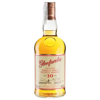 Glenfarclas Single Malt 10 years Whiskey 40% 0.7l in tube - buy, prices for MegaMarket - photo 1