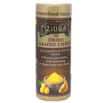 Dziugas Dry Grated Cheese with Caramelized Onion Flavor 35% 80g - buy, prices for COSMOS - photo 1
