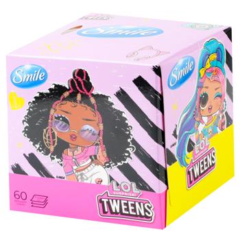 Smile LOL 3-ply Cosmetic Wipes 60pcs - buy, prices for Tavria V - photo 1