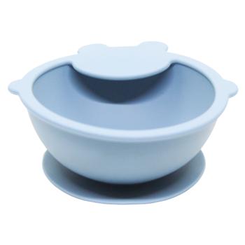 Тарілка дитяча силіконова 11,5*10*6см - купити, ціни на Таврія В - фото 3