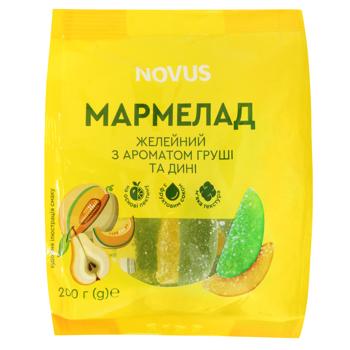 Мармелад Novus с ароматом груши и дыни 200г - купить, цены на - фото 2