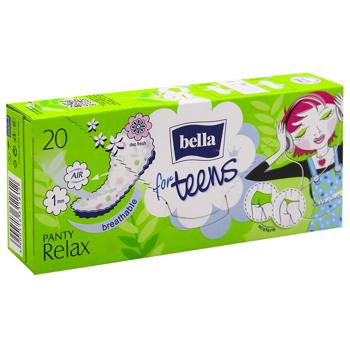 Прокладки ежедневные Bella For Teens Relax Green Tea 20шт - купить, цены на Auchan - фото 3