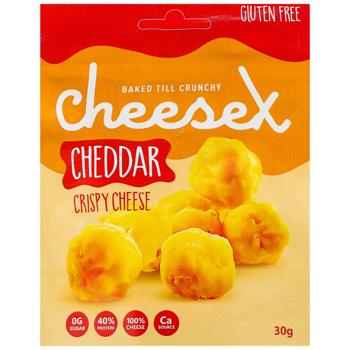 Cheese balls Cheesex 30g Ukraine - buy, prices for Epicentr FOOD - photo 1