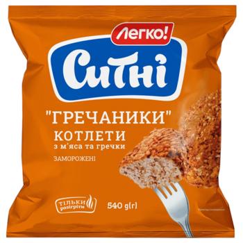 Sytni Frozen Cutlets with Buckwheat and Meat 540g - buy, prices for EKO Market - photo 1