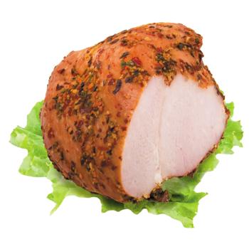 Орех мясной Український м'ясокомбінат варено-копченый высший сорт - купить, цены на Чудо Маркет - фото 1