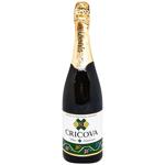 Cricova White Semi Sweet Sparkling Wine 12% 0.75l