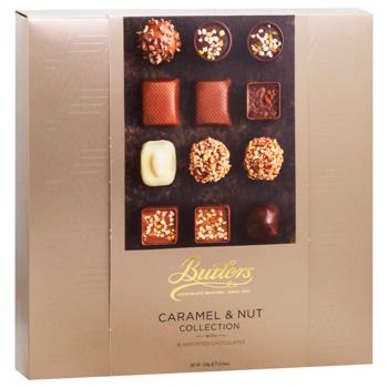 Конфеты Butlers Caramel & Nut Collection шоколадные 240г - купить, цены на - фото 3