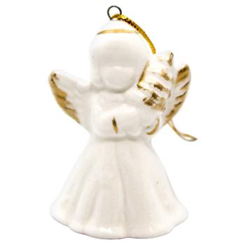 Koopman White Angel Christmas Tree Decoration 6cm - buy, prices for - photo 2