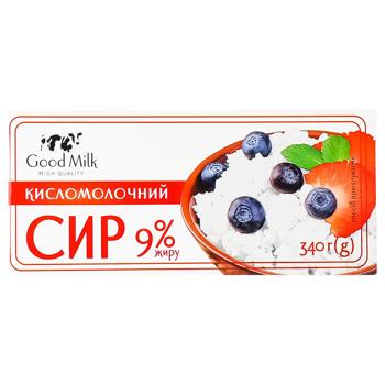 Good Milk Curd 9% 340g - buy, prices for Auchan - photo 2