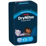 Підгузки-трусики Huggies DryNites для хлопчиків нічні 8-15років 9шт