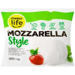 Продукт белково-жировой Cheese Life Mozzarella Style рассольный 45% 100г