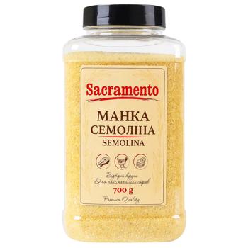 Крупа Sacramento Манная Cемолина 700г
