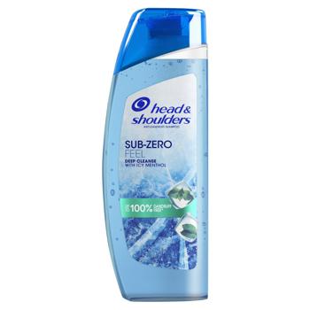 Head & Shoulders Sub-Zero Feel Deep Cleanse Shampoo 300ml - buy, prices for MegaMarket - photo 2