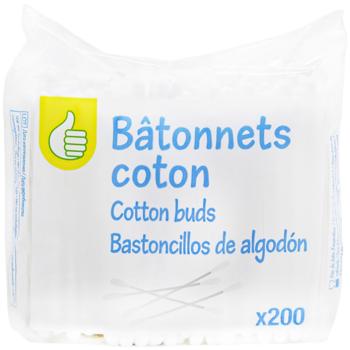Pouce Cotton Buds 200pcs - buy, prices for Auchan - photo 2