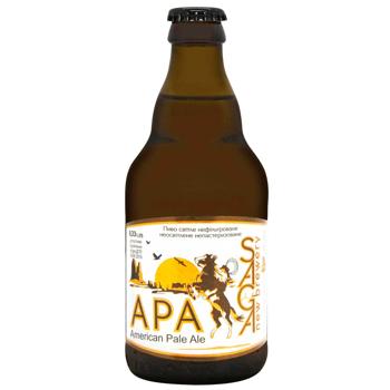 Beer Saga 330ml Ukraine - buy, prices for Auchan - photo 1