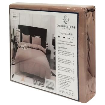 Комплект постільної білизни Colorful Home сатин 200*230/180*200/50*70см 2шт - купити, ціни на Восторг - фото 4