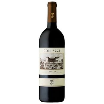 Вино Collazzi Toscana червоне сухе 14% 0,75л - купити, ціни на КОСМОС - фото 1