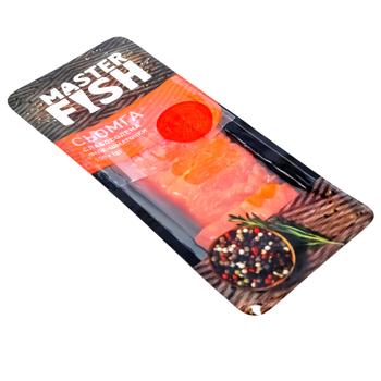Семга Master Fish филе-куски слабосоленая 150г - купить, цены на - фото 2